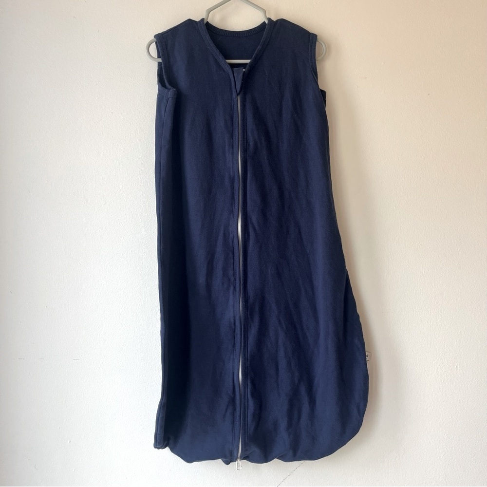 Fiemöl Baby Sleep Sack 6–12 Months Navy Blue Cotton Wearable Blanket Baby Shower